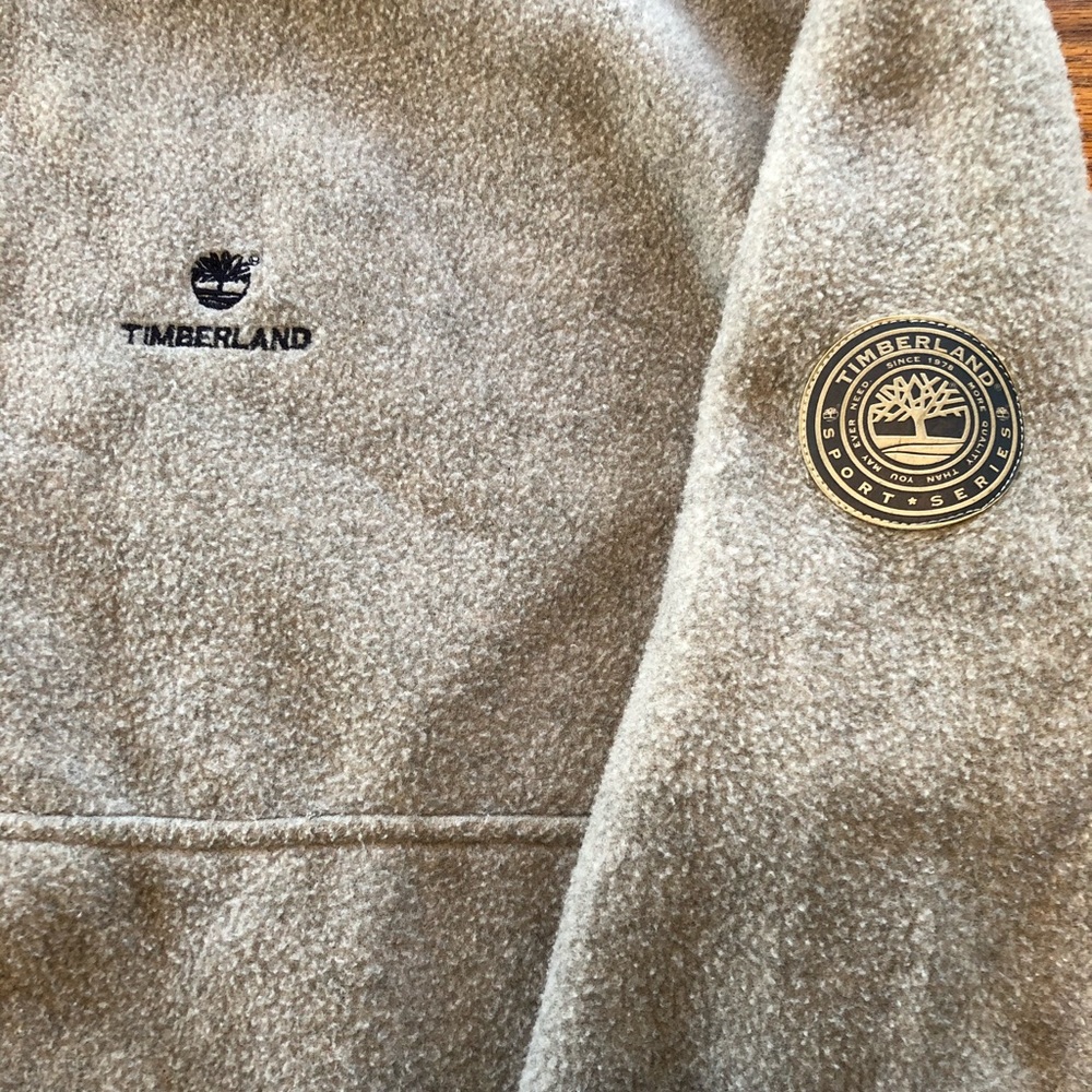 Men’s Timberland 1/4 Zip Fleece Pullover Sz.XL - Picture 3 of 6